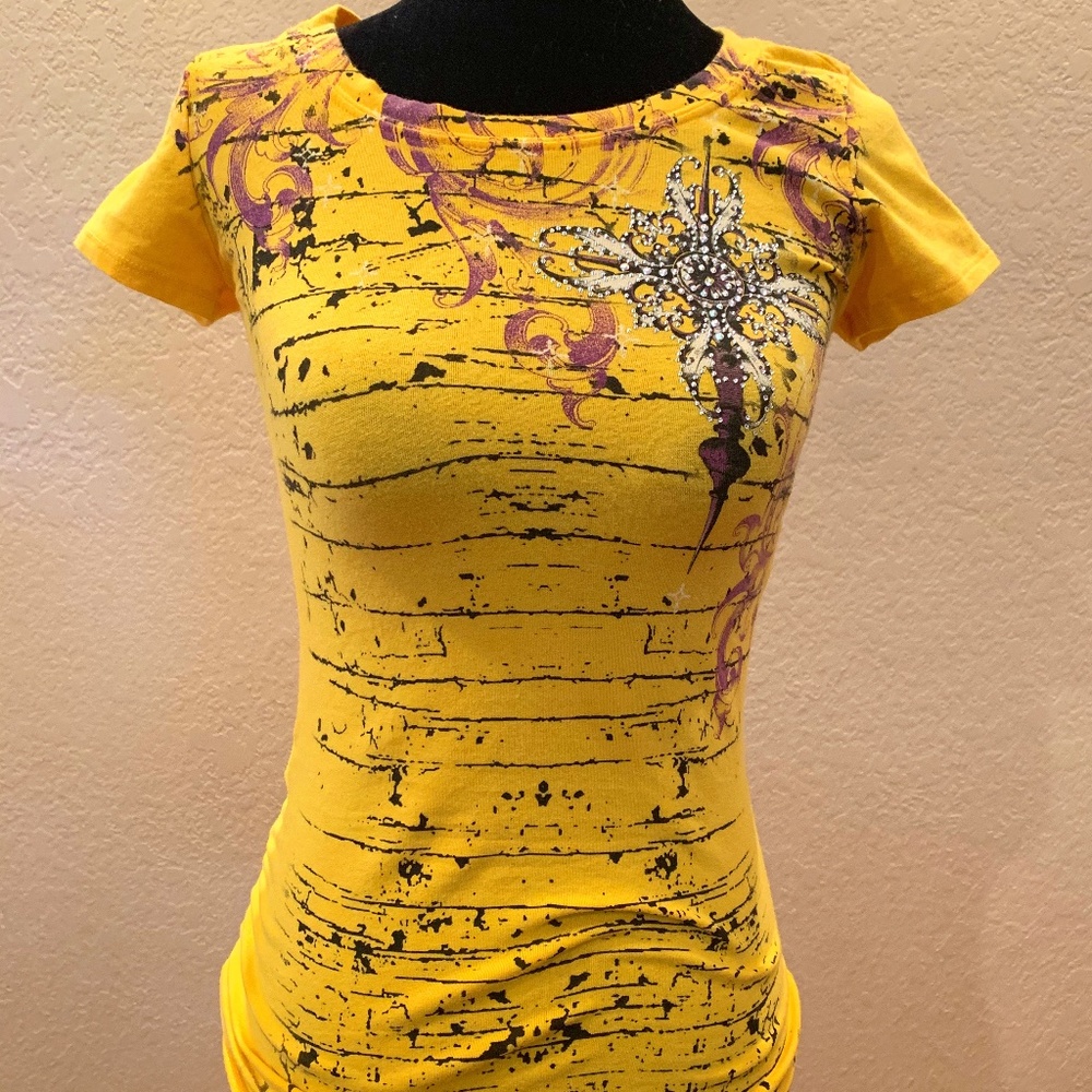 Yellow Bling T-Shirt
